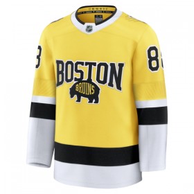 Miesten NHL Boston Bruins Pelipaita 2025-26 Fanatics NHL Stadium Series Premium David Pastrnak Gold